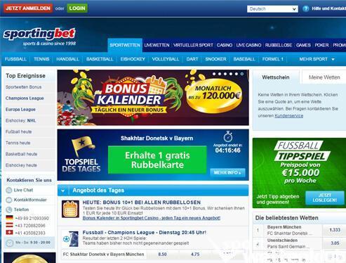 SportingBet sportwetten